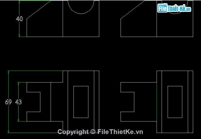 Phương án vẽ 3D,3D cad,Đồ án,Bản vẽ full,Bản vẽ autocad